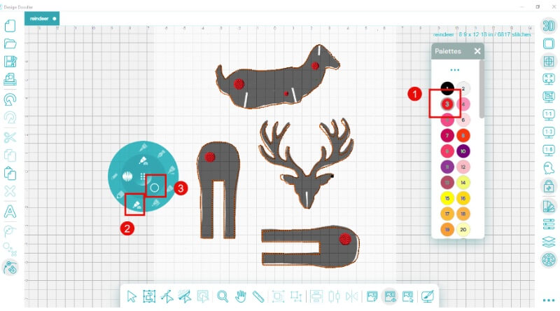 3DReindeerDigStep3-1