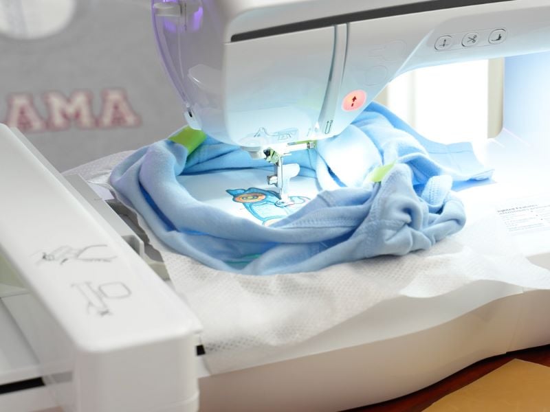 Baby Onesie Center Needle