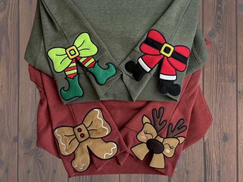 Cutaway Side Bow Sweaters