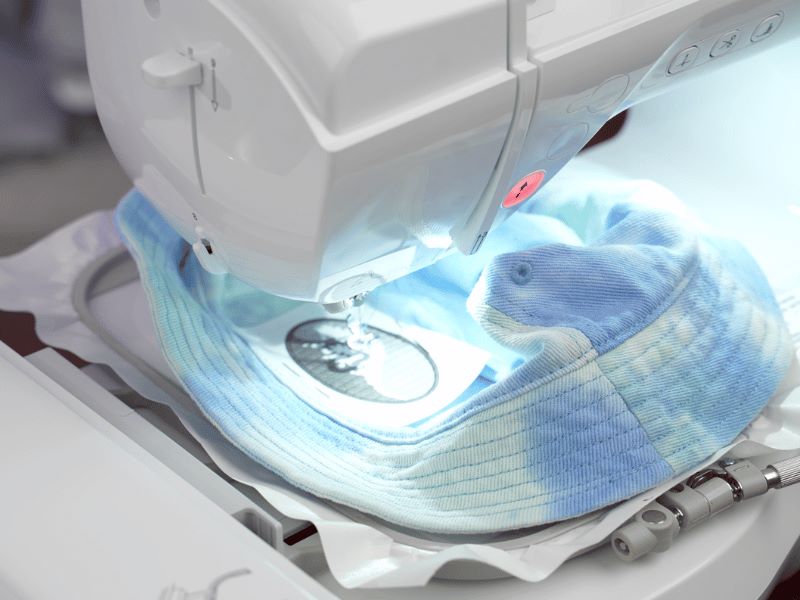 Embroidered Bucket Hat Flat