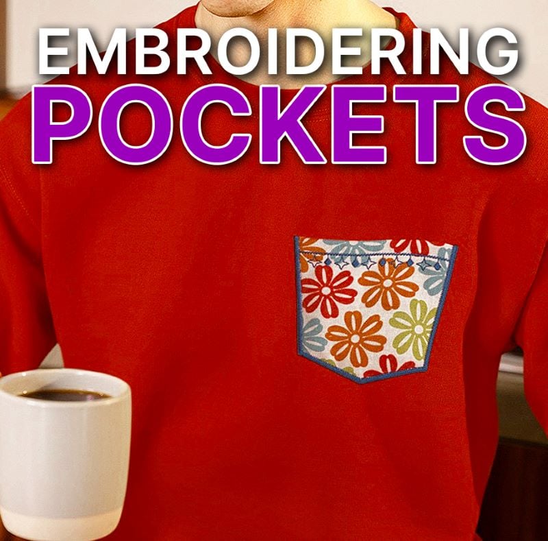 Embroidering Pocket Thumbnail