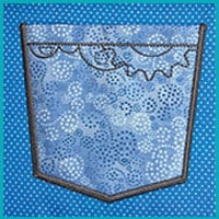in-the-hoop embroidery pockets