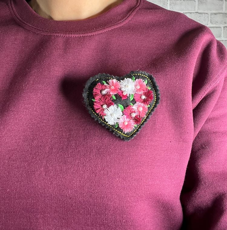 embroidery fringe stitch