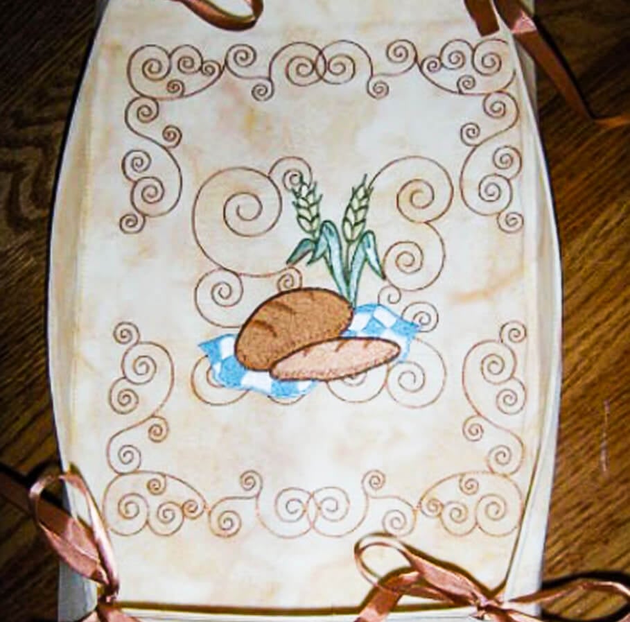 How to Embroider Your Own DIY Fabric Basket Pattern