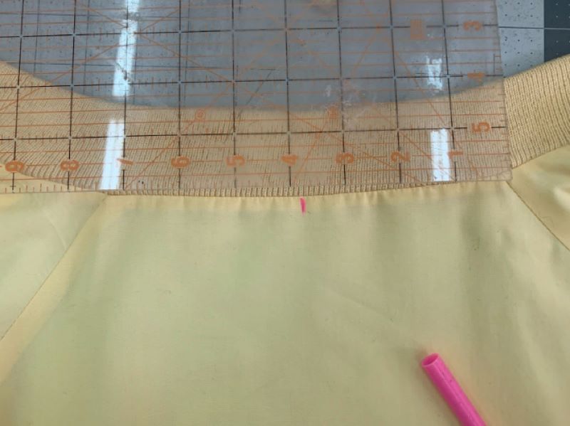 jacket placement measuring