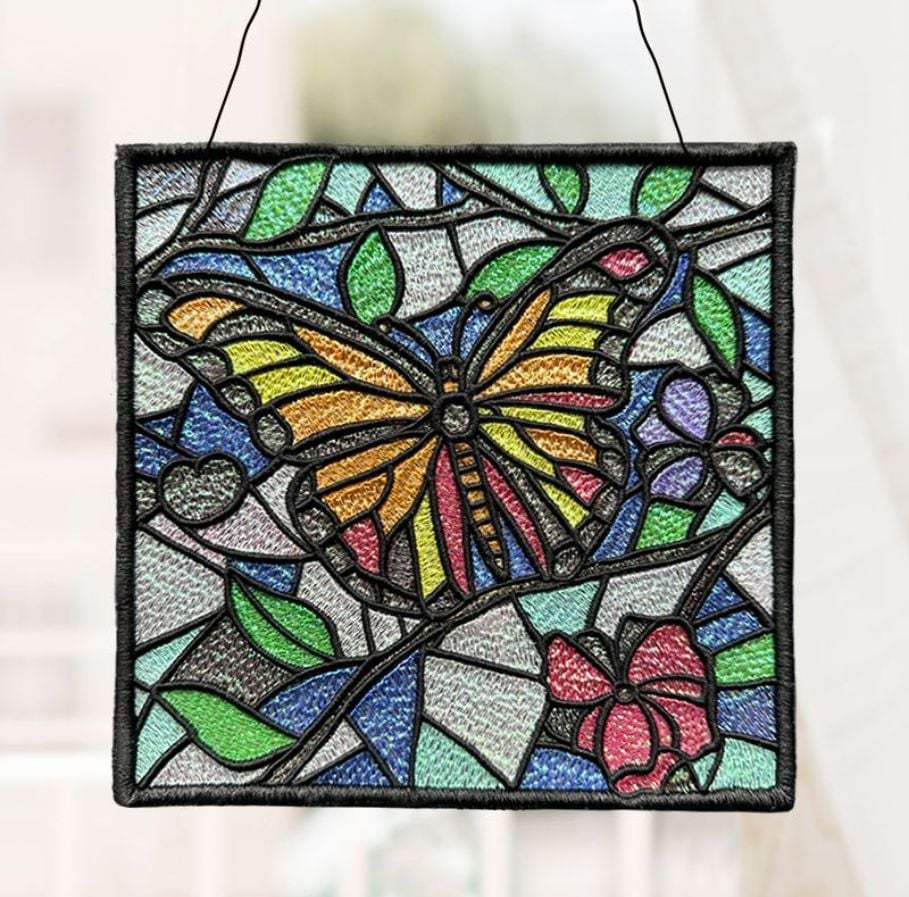 Mylar Embroidery Design