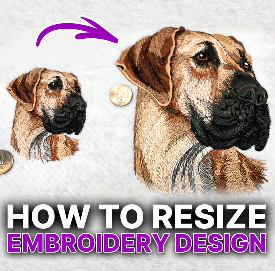 How to Resize Embroidery Designs